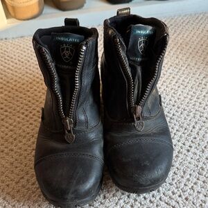 Ariat Kids' Black Waterproof paddock boots